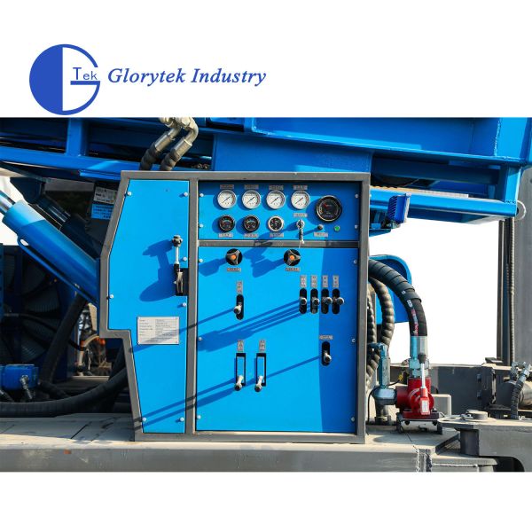 GL600S Top Hammer Hydraulic Rotary Drilling Rig for Water and Geothermal Wells