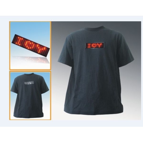 The Programmable Text led scrolling sign t shirt
