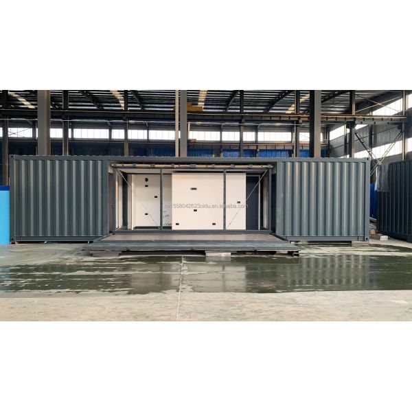 Clínica médica de color personalizado Contenedor de paquete plano para sala de aislamiento de aislamiento de venta de vidrio OEM blanco Tiempo exterior ROHS