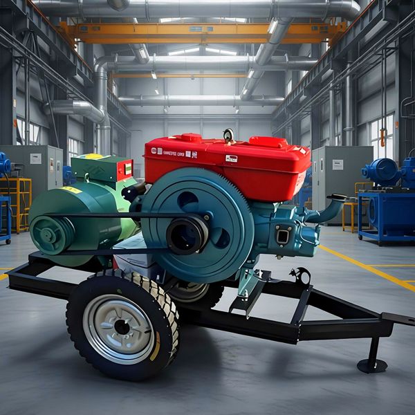 Portable Diesel Generator Single Cylinder Diesel Generator High Performance Open Frame Diesel Generator