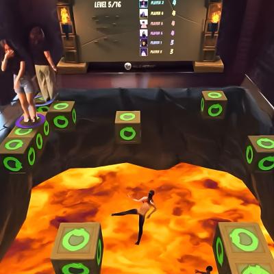 Kids Amusement Park Indoor AR Digital Projection lava Game Interactive Wall Games