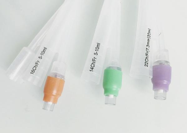 400mm Length Silicone Urinary Catheter , Three Way Foley Catheter Free Samples