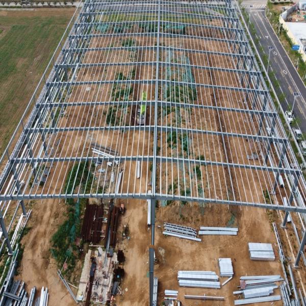 具体的な区分の植物のために組立て式に作られる重い産業鉄骨構造の研修会