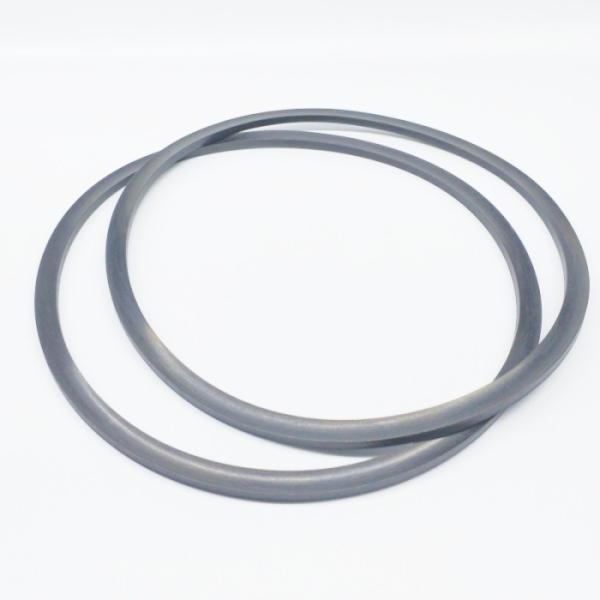 Black NBR90 Parbak Back Up Ring High Elasticity AS568 Series O Rings