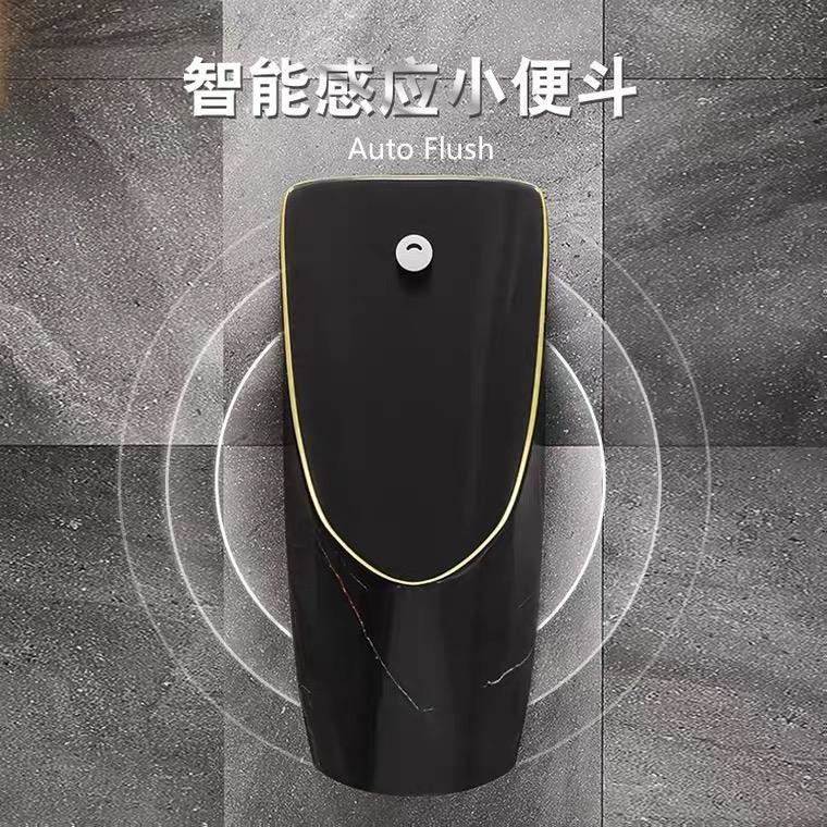 Коммерчески цвет черного золота мрамора писсуара общественного туалета Bathroom