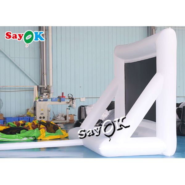 Экран репроектора ткани киноэкрана 4.2x3m Оксфорд крупного плана раздувной для на открытом воздухе общественных мест