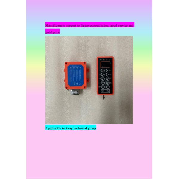 Дистанционное управление бетонный насос грузовик Добро пожаловать на фигуру на заказ