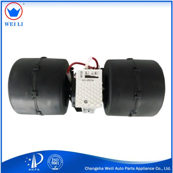 Small low noise copper motor 24volts dc brushed bus condenser blower