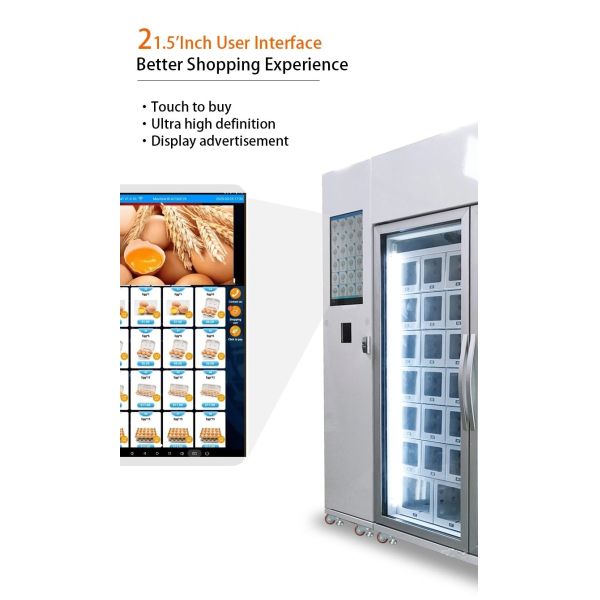 Android 11 Egg Dispenser Machine for Small-Scale Farm Producers 24/7 Convenience and Efficiency