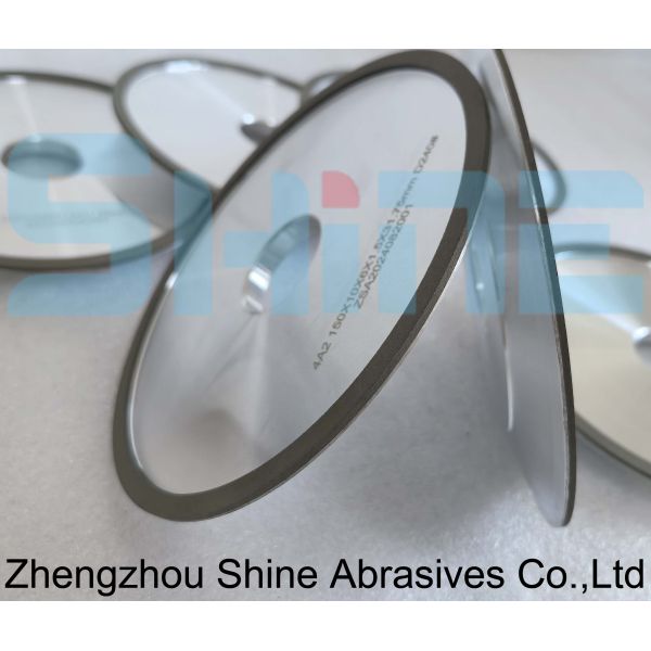 4A2 Resin Bond Diamond Grinding Wheel For Profile Grinding HSS Sharpening