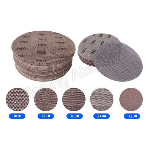Dust Free 225mm Aluminium Oxide Abrasive Sanding Screen Sand Net Mesh Disc for Sander