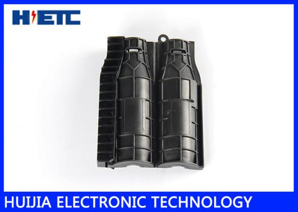 IP68 Waterproof Splice Fiber Optic Cable Management System , Gel Seal Slim Lock Closure