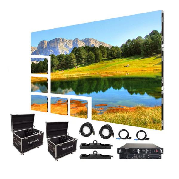 500*1000 500*500 LED Screen Display Rental Seamless Splicing For Advertising Publish