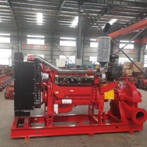 Engine Driven Diesel Fire Pump Set Control Panel Boosting Pump Water Supply