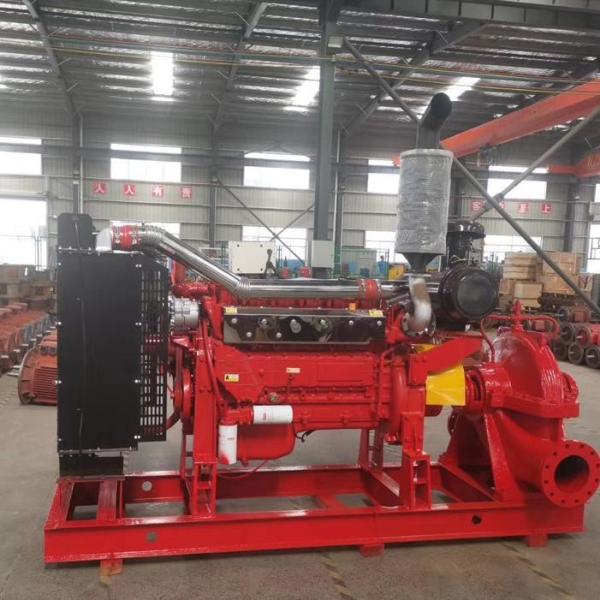 Engine Driven Diesel Fire Pump Set Control Panel Boosting Pump Water Supply System