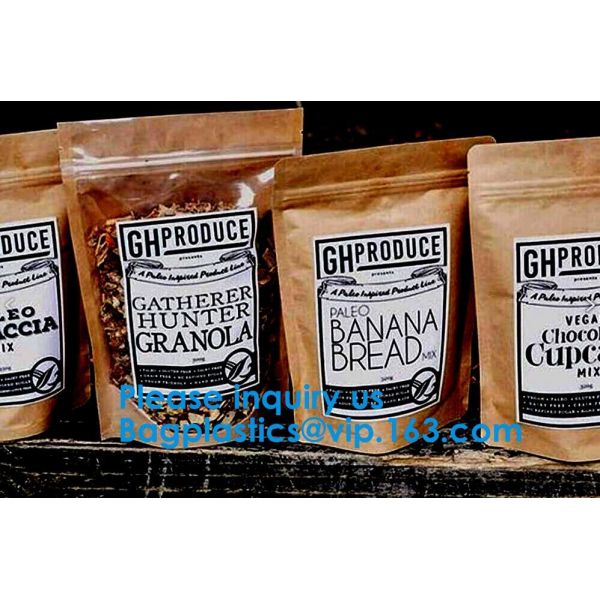 Standing Up Aluminum Zipper Packaging Pouch Bag For Dried Food,Standing Up Aluminum Zipper Packaging Pouch Bag For Dried
