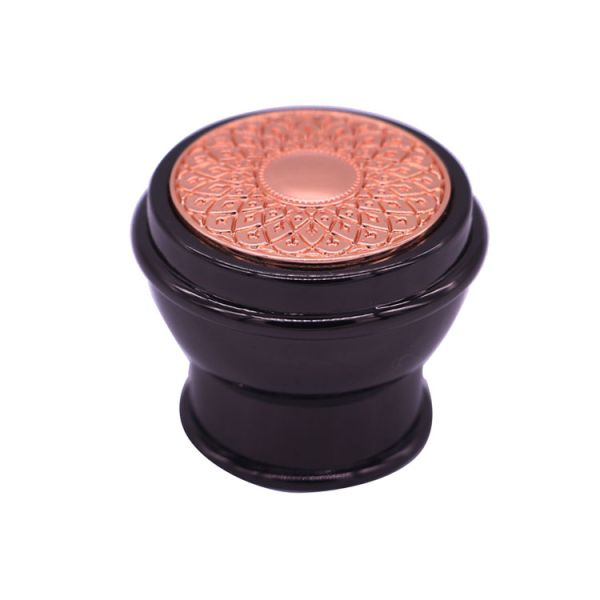 Cubierta del perfume de la aleación del cinc de la boca de la botella del diseño 22m m para las botellas de perfume de cristal