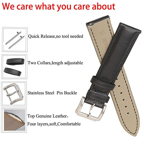 Retro Brown Satin Leather Strap · Customizable Size | OEM/ODM - SHX