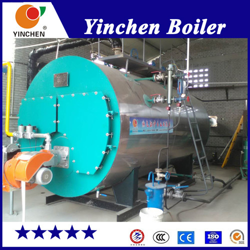 Fire Tube Gas Fired Hot Water Boiler , High Efficiency Gas Steam Boiler