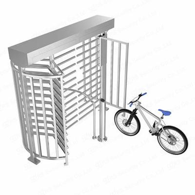 Rotating Full Height Turnstile Gate Slim 120 Degree For Schools