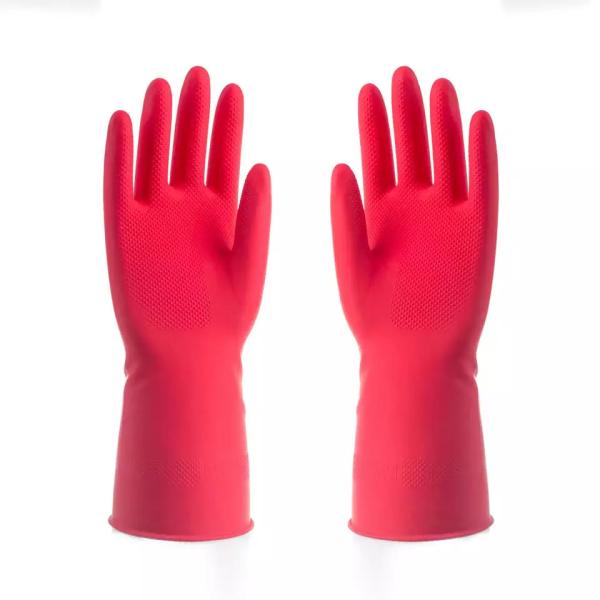 3/4 Half chemical resistant nitrile gloves Oil Polyester Lining