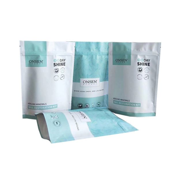 Plastic Biodegradable Metallized Foil Tobacco Herb Pet Bag with Child Proof Zipper