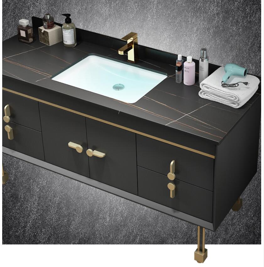 Люминисцентные современные шкафы Bathroom ISO9001 плавая угол треугольника тщеты