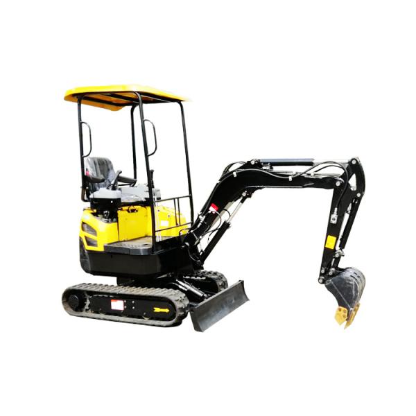 1.8 Ton Mini Hydraulic Crawler Excavator With 0.045cbm Bucket 19L Tank