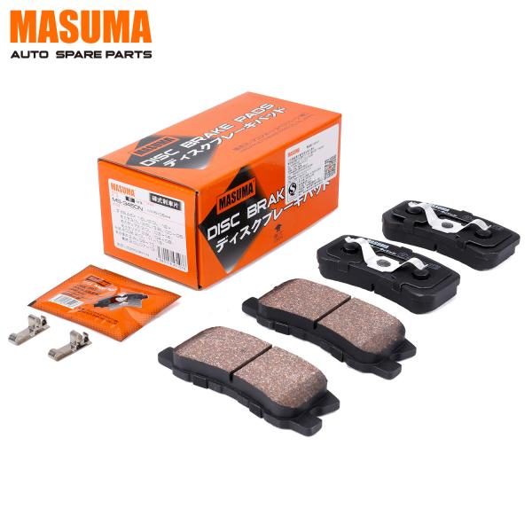 Les plaquettes de frein à disque avant MR510544 V2018671AA pour MITSUBISHI OUTLANDER II CW W par MASUMA