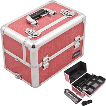 Good Workmanship Aluminium Vanity Case Scratch Resistant Long Lifespan