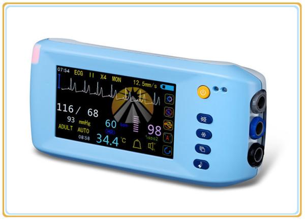 Light Palm Handheld Patient Monitor , Bluetooth Portable Vital Signs Monitor