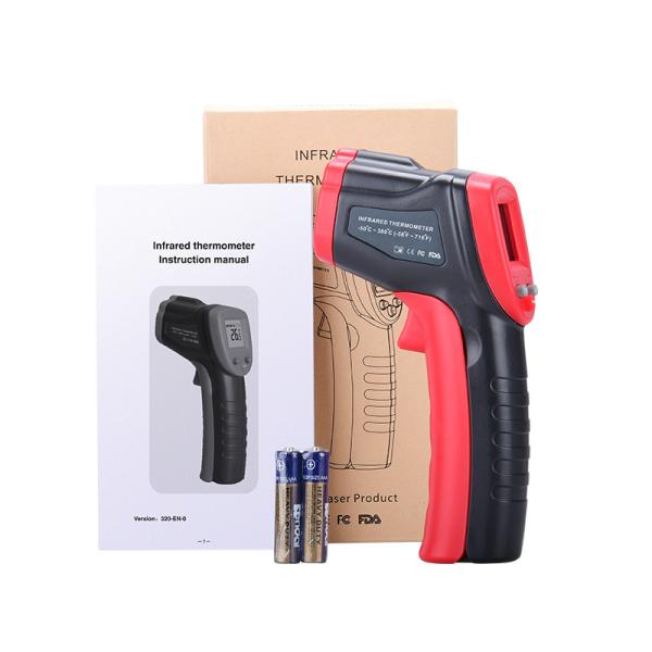 WT320 Kitchen Oil Temperature Gun Thermometer Industrial Temperature Gun Infrared Thermometer Gun