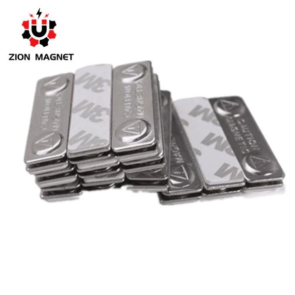 Industrial Magnet Round Metal Magnet Badge Holder for Nameplate Attachment