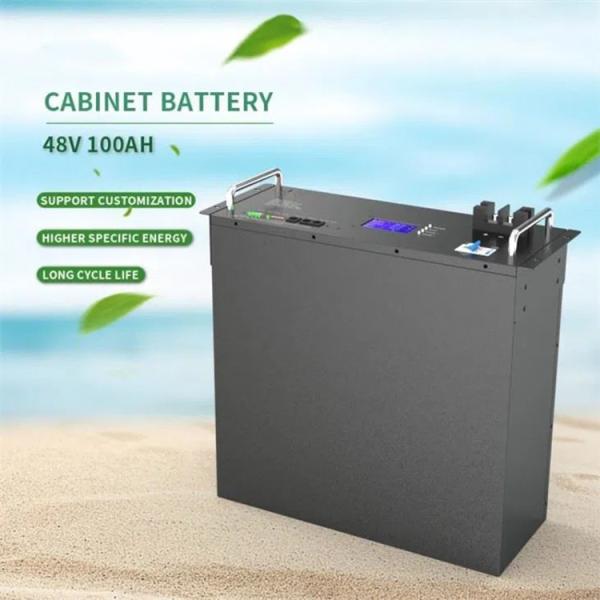 Solar Cabinet Battery High Voltage Lifepo4 Lithium Ion Battery Pack