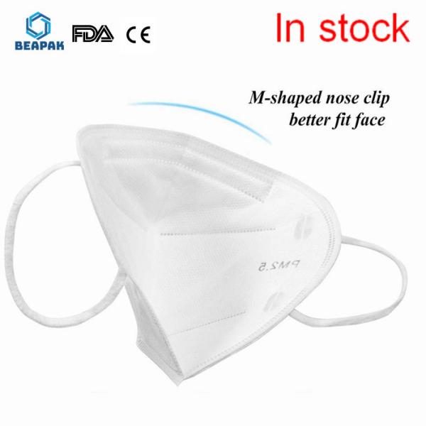 Health Protective  Kn95 Face Mask  , Medical Respirator Mask High Breathability