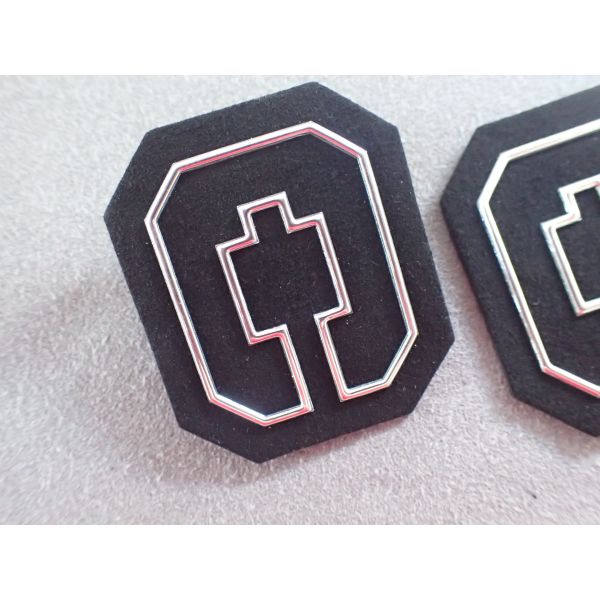 Сияющая высокая одежда логотипа Freqency 3D TPU маркирует ярлыки