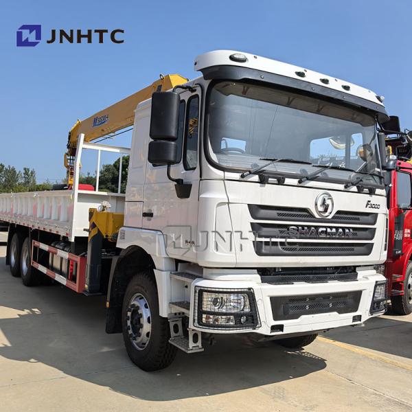 Heavy Duty Shacman F3000 6X4 Cargo Truck with Crane 5Ton To 50TON Dump Truck