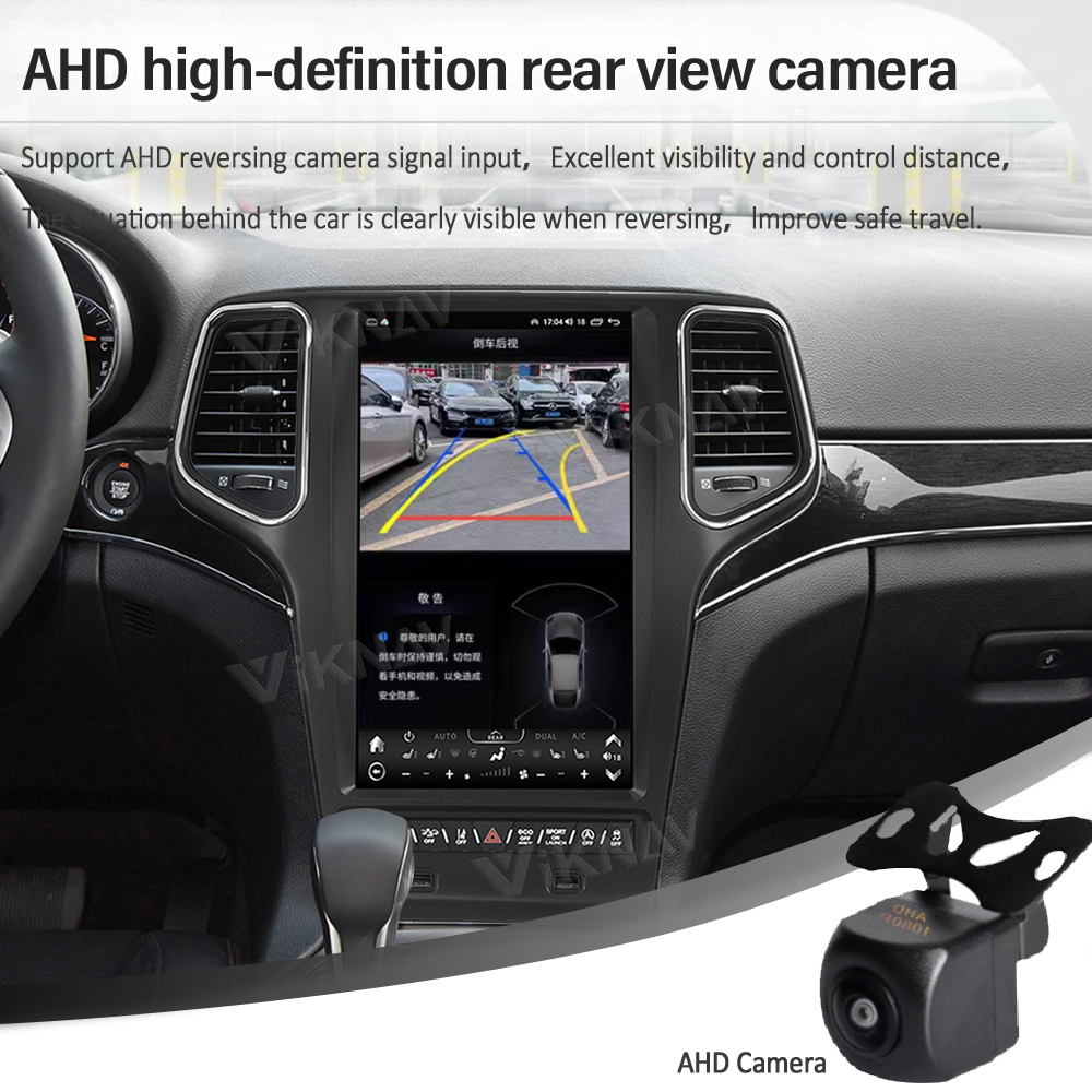 Авторадио для Jeep Grand Cherokee (2014-2019) 14,4 дюйма Android 13 Авто стерео GPS навигация беспроводная Carplay