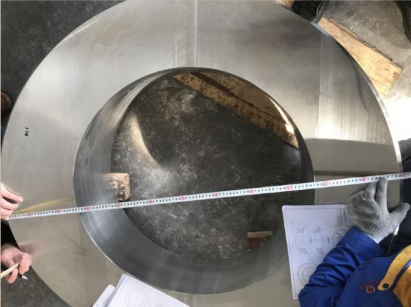 ASME SA182 / ASME SA105 Nozzle Steel Flanges For Boiler / Chemical Tank