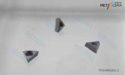 Ferramenta de furo interno do torno CNC de carburo TPGH0802, inserções de carburo da mão esquerda, inserções de fresagem CNC, inserção de perforação