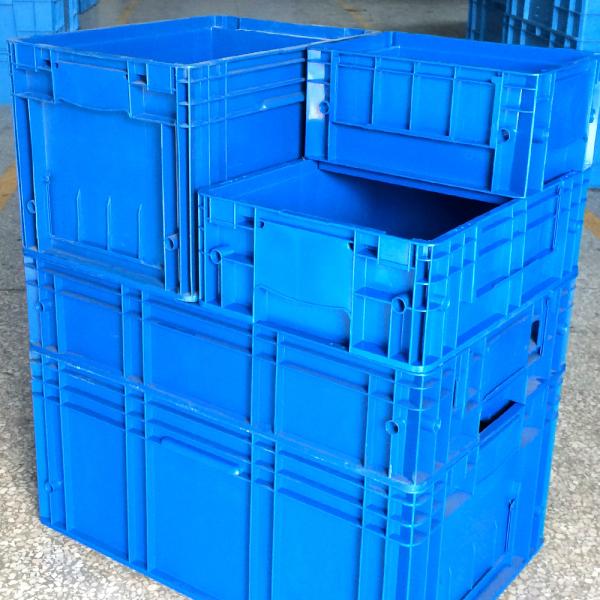 Cajas de plástico reutilizables para el VDA y cajas de plástico para la industria automotriz y la logística