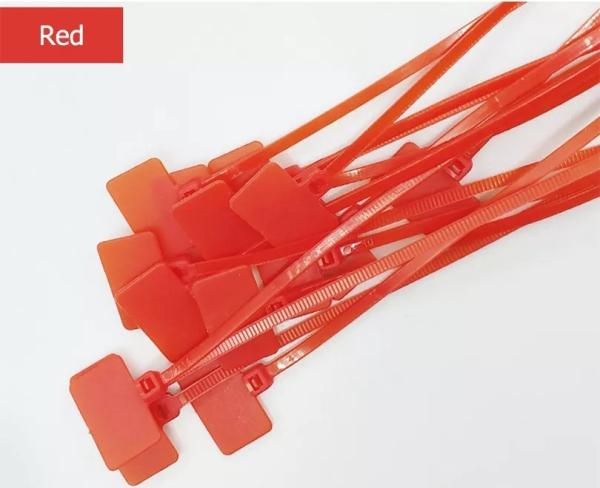 4*150mm Nylon Cable Tag Ties Plastic Loop Ties Self Locking Zip Ties