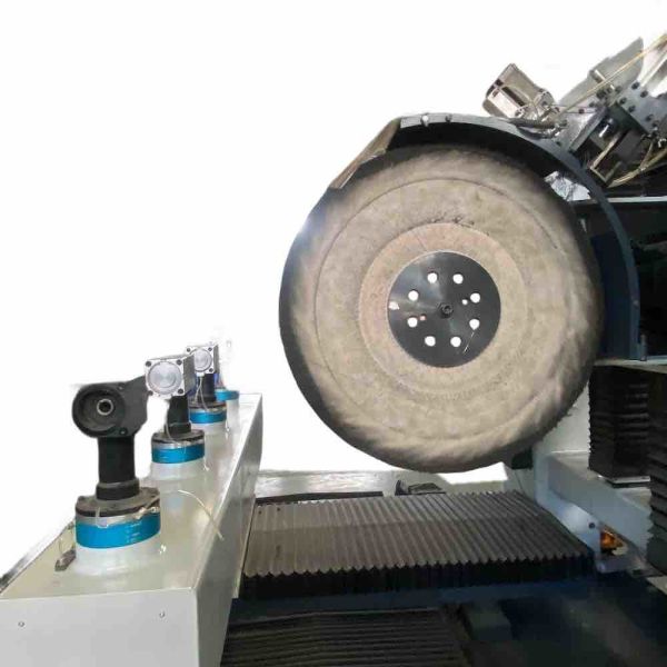 High Precision Metal Surface Treatment Polishing Machine Brass Zinc Alloy Finishing Buffing Equipment