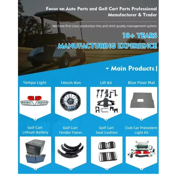 High Quality Golf Cart Parts&Accessories Universal 13inch Steering Wheel with Best Price for Sale