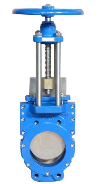 Ductile Iron Knife Valves PN10 / PN16 Stainless Steel Knife Gate Valve