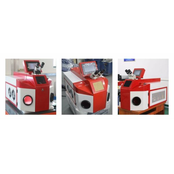 90J Desktop Fiber Laser Welding Machine For Gold And Sliver Jewellry Soldering