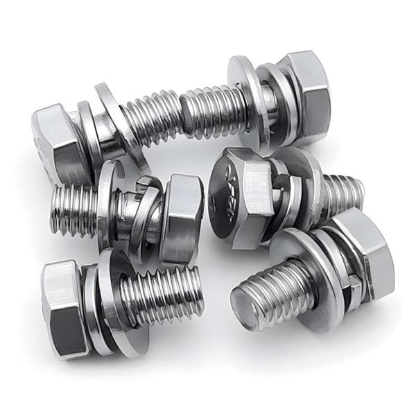 M2 - M16 Stainless Steel Hexagon Screw Customized Stainless Steel Hex Head Bolts