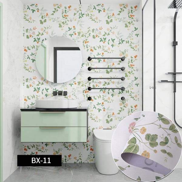 Roll Size 0.6M*100M Waterproof Contact Wallpaper for Interior Wall Decoration in Living Room