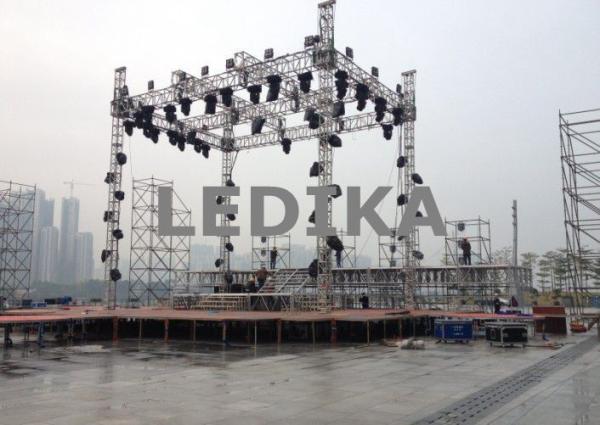 Aluminium Treliça Bolt Spigot Truss System For Display Event