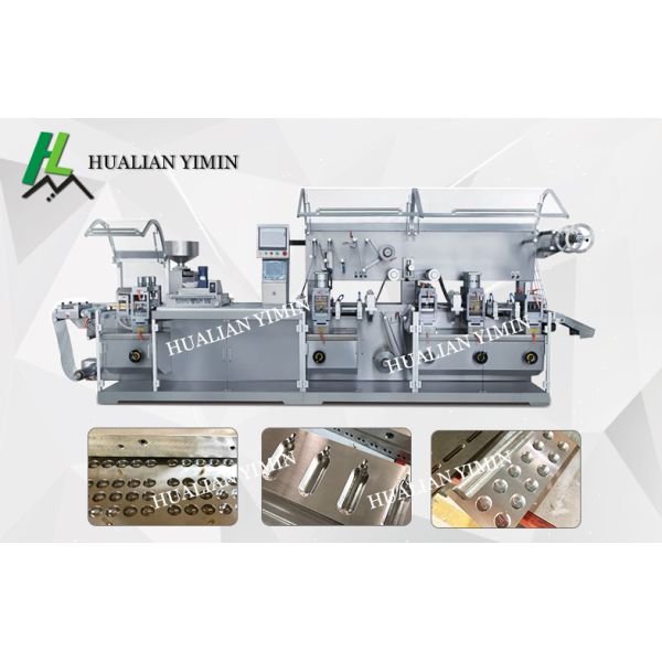 Capasule Tablets Pharma Packaging Machines Milk Slice Candy Compatible